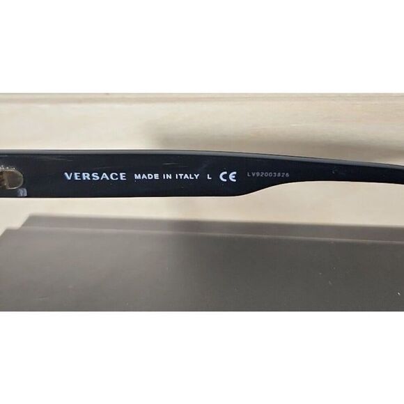 New Authentic Versace 3266 GB1 Eyeglasses Black 55-17 145 - Picture 5 of 7